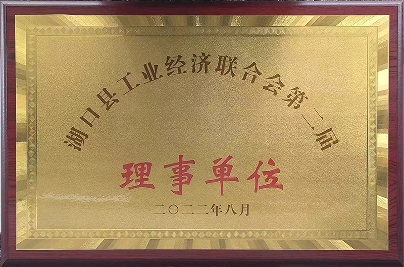 湖口县工业经济联合会第二届理事单位